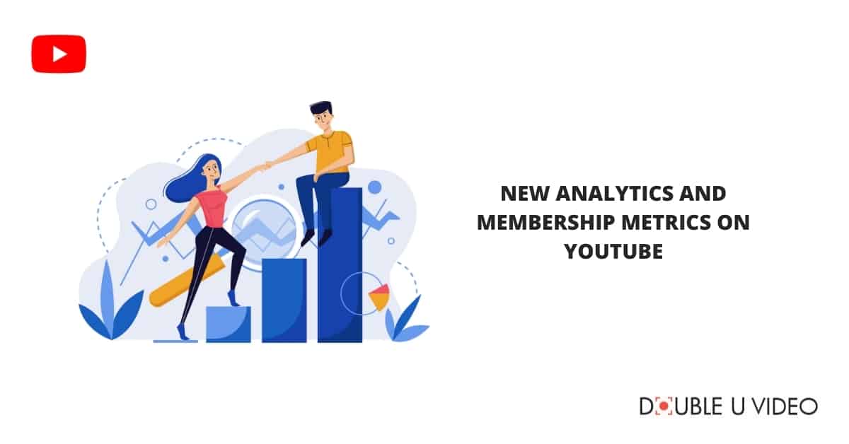 YouTube 上的新分析和會員指標