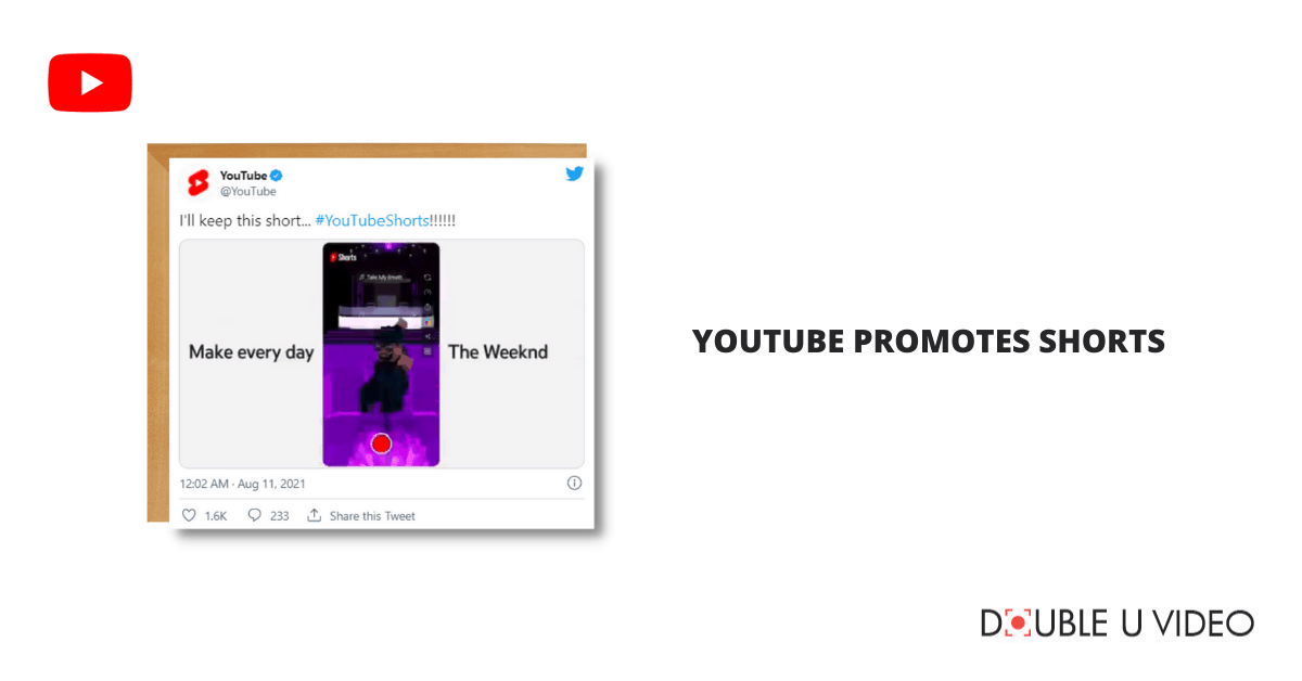 YouTube 推廣短褲