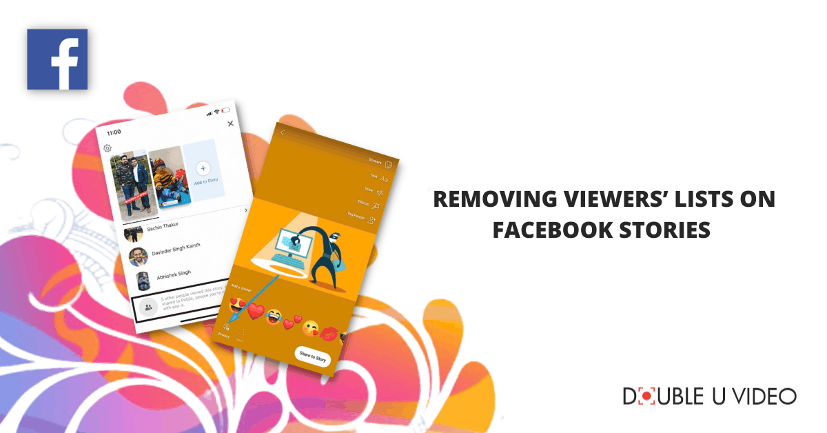 刪除 Facebook 快拍中的觀看者列表